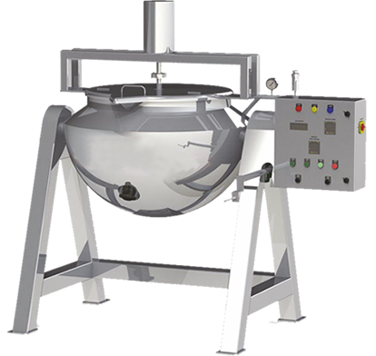 Paste kettle machine Manufacturing